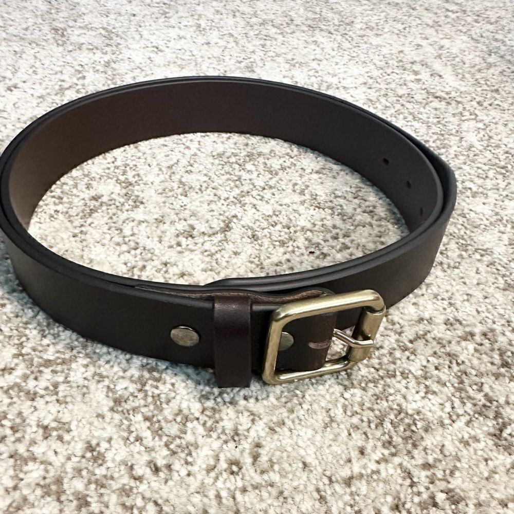 AG Florence Belt CLASSIC BUFFED ITALIAN LEATHER BELT 40